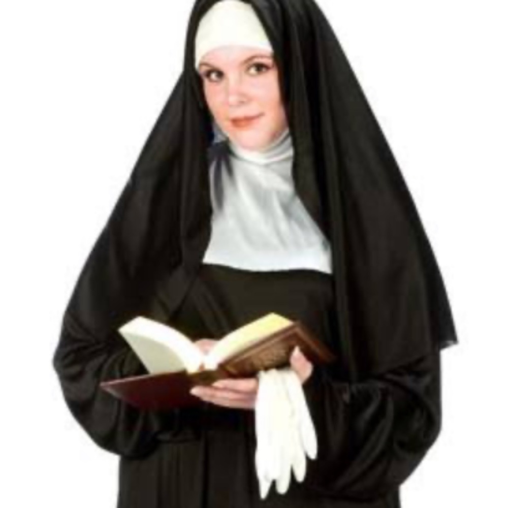 Nun Costume 4 piece habit